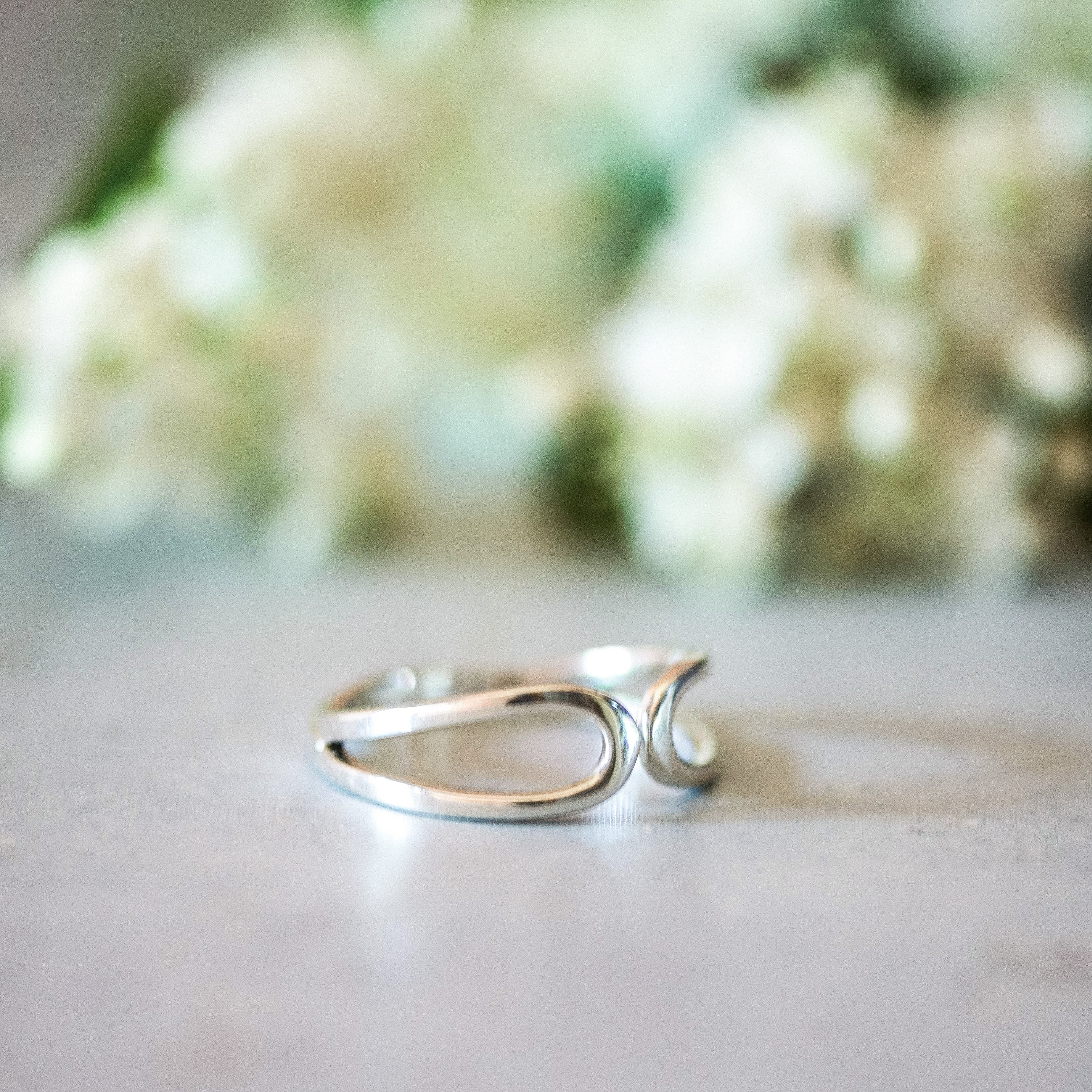 first kiss handmade silver ring from memara