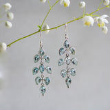 wisteria blue topaz silver earrings from memara