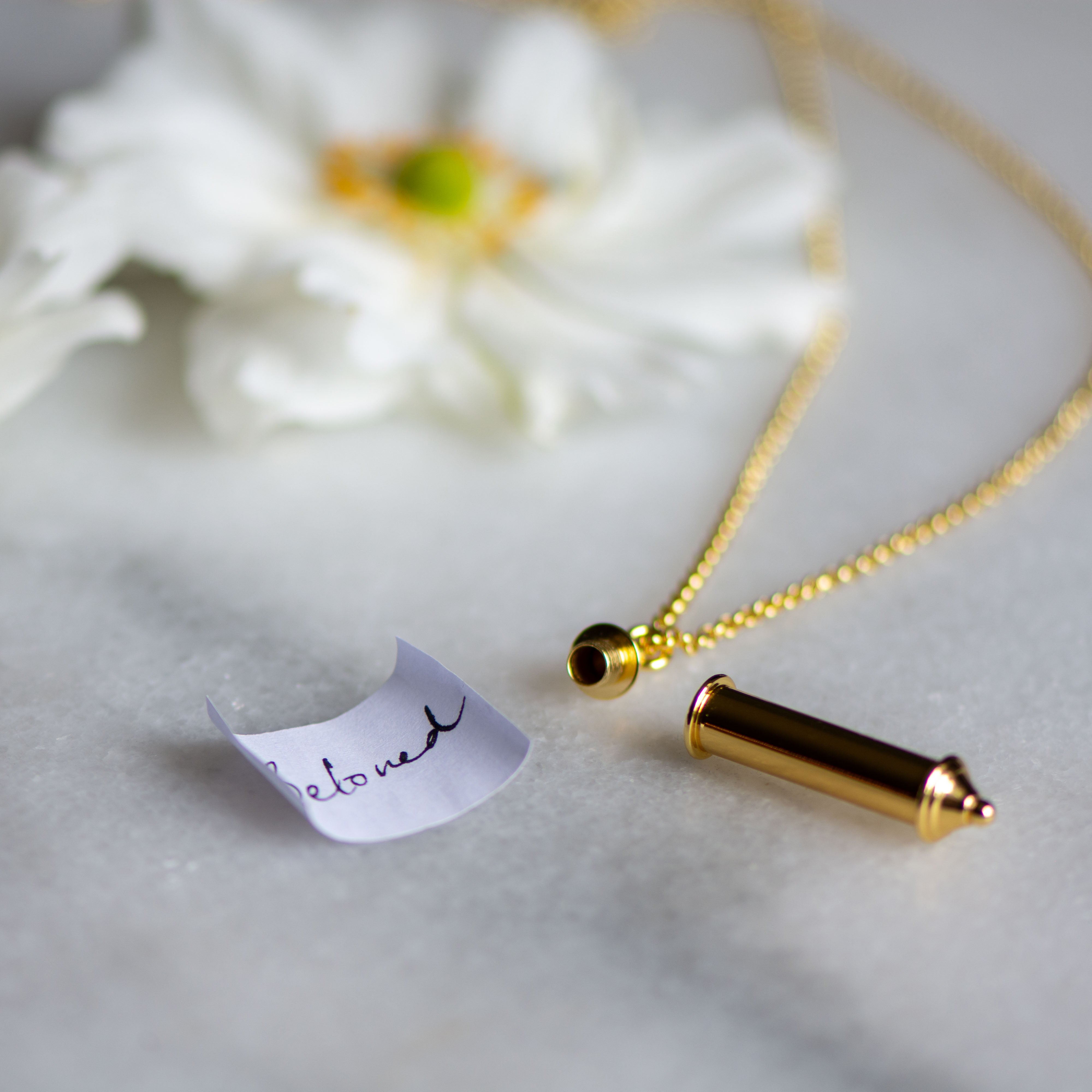 darcy message gold pendant from memara