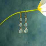 Radiance Drops in Aqua Chalcedony