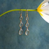 Radiance Drops in Green Amethyst