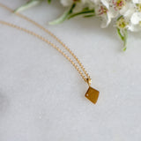 Double Diamond Necklace