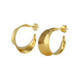 Mini Soho Hoops in Gold