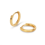 classic gold charm hoops from memara