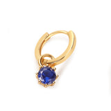 Sapphire Dazzle Droplet (without Hoops)