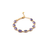 Bloomsbury Bracelet in Gold and Tanzanite