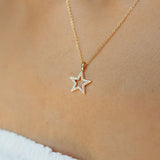 Bejewelled Star Charm Pendant