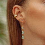 Radiance Drops in Aqua Chalcedony