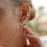 The Anna Hoops in Labrodite