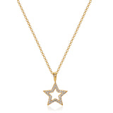 Bejewelled Star Charm Pendant