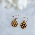 stargazer zirconia gold earrings from memara