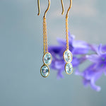 duals sky blue topaz gold drop earrings from memara