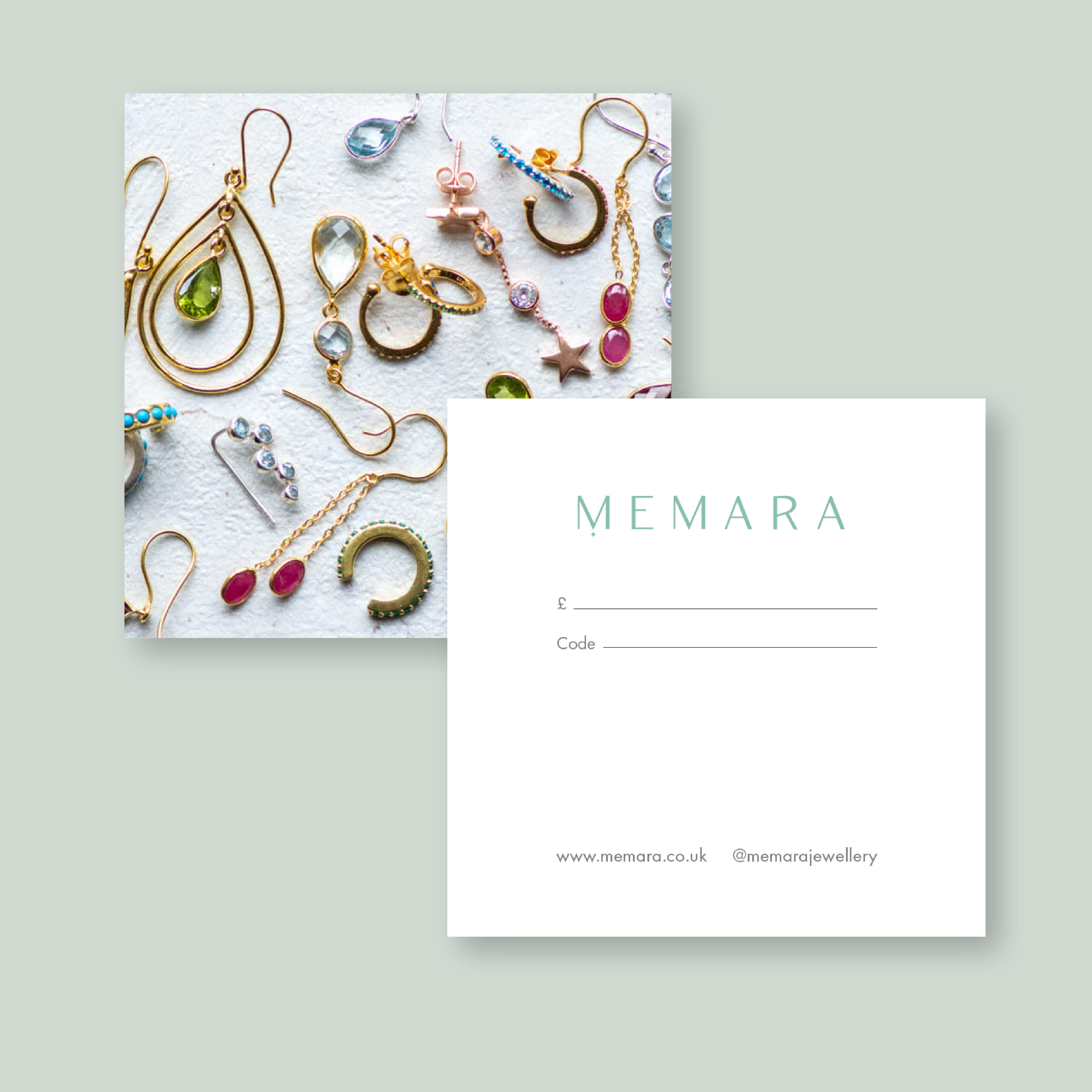 Physical Memara Gift Card Gift card Memara 