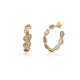 The Anna Hoops in Labrodite